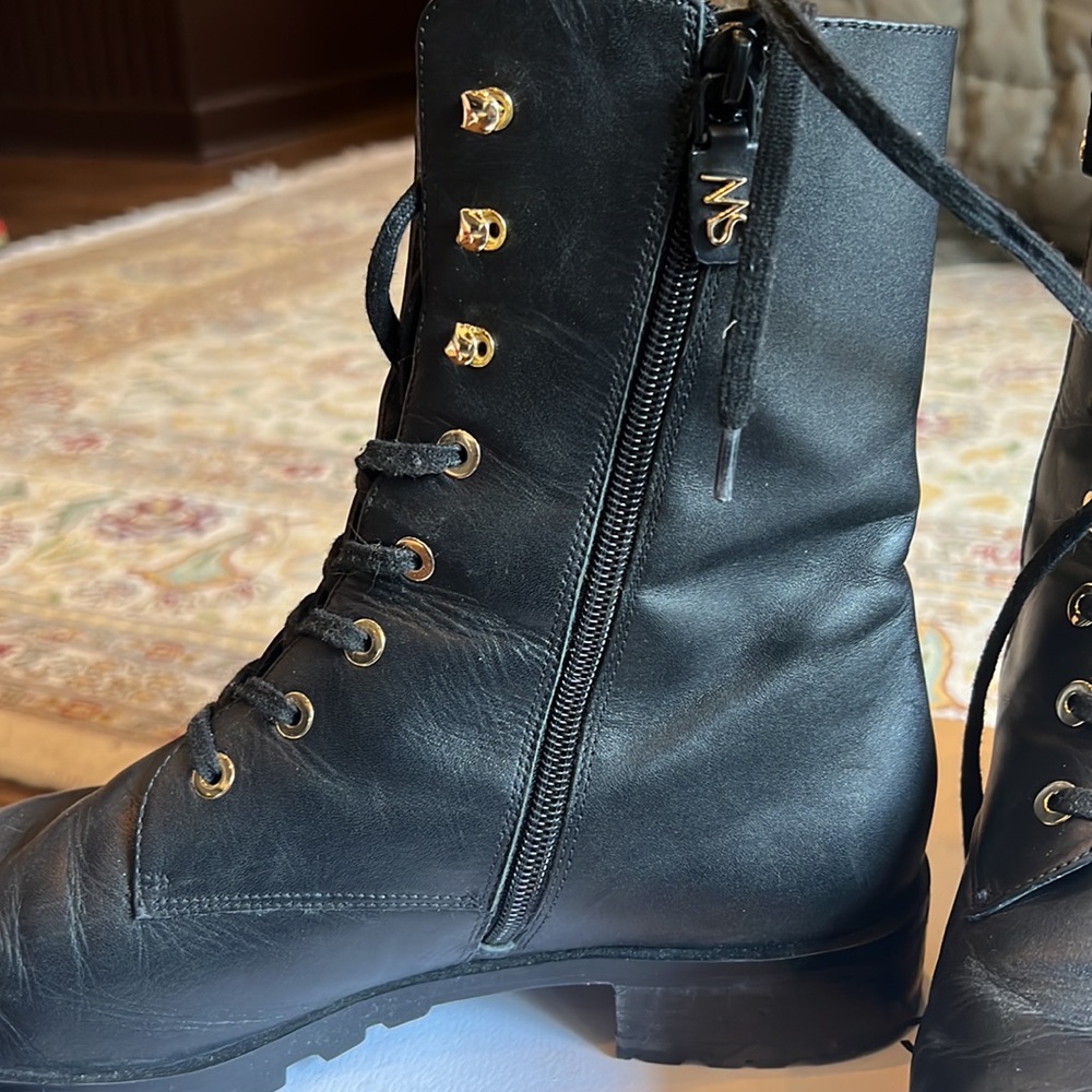 Stuart Weitzman combat booties - Picture 4 of 5